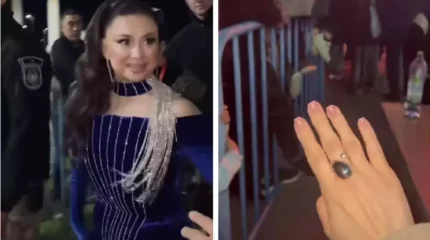 "Құны 2 миллион". Мадина Сәдуақасова ақтөбелік тыңдарманына өзінің жүзігін сыйлады