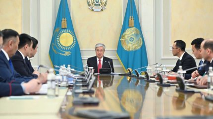 Токаев провел заседание Совета безопасности