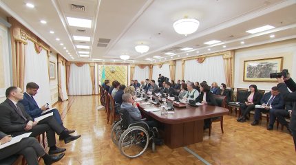 Еңбекке жарамды мүгедектігі бар жандарды толық жұмыспен қамту қарастырылуда