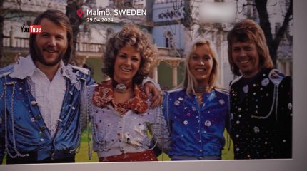 Выставка в честь 50-летия победы на «Евровидении» группы АВВА открылась в Мальмё