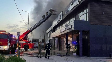 Атырауда мейрамханадан өрт шықты