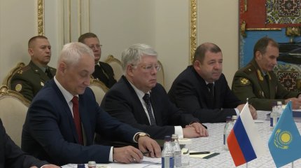 В Алматы прошли переговоры министров обороны Казахстана и России