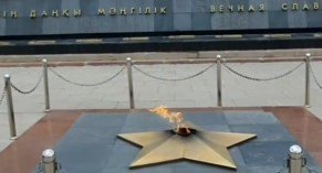 «Вечный огонь» огородили из-за карагандинских вандалов