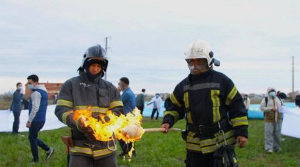 Насвая на 50 млн тенге сожгли в Астане