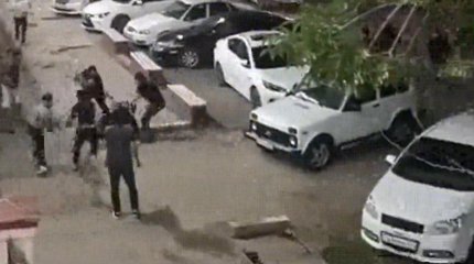 Түркістан облысындағы жаппай төбелестің видеосы тарады