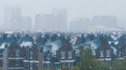 Мәскеуге қалың қар түсті