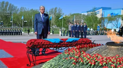 Мемлекет басшысы Қасым-Жомарт Тоқаев қазақстандықтарды Жеңіс күнімен құттықтады