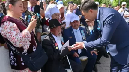 Шымкентте соғыс ардагерлеріне пәтер берілді