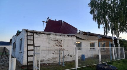 ШҚО-да қатты дауылдан екі елдімекендегі үйлер мен нысандардың шатыры қирады