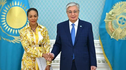 Мемлекет басшысы Франсуаза Жолиді қабылдады