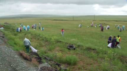 Астана-Алматы тас жолында Road-эстафета жалғасуда