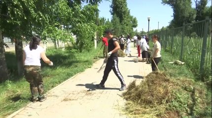 "Жоңғар Алатауы" мемлекеттік ұлттық табиғи паркінің аумағы қоқыстан тазартылды