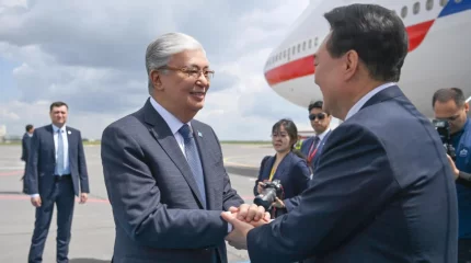 Қасым-Жомарт Тоқаев Корея Президентін шығарып салды