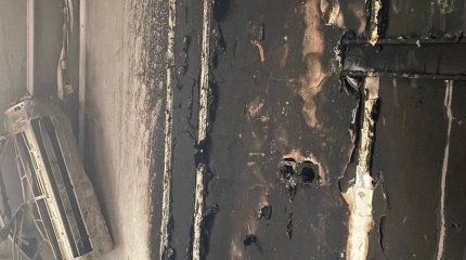 Кондиционер загорелся в гостинице Караганды