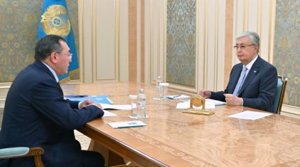 Токаев обсудил создание нового города Алатау с акимом Алматинской области