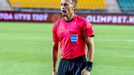 "Астана" мен "Ордабасы" ойынында қателік жасаған төреші қатаң жазаланды