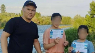 Жамбыл облысында суға шомылып жүрген екі қыз құтқарылды