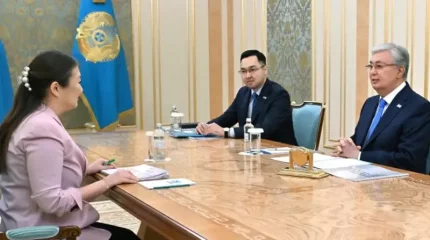 Мемлекет басшысы Бала құқықтары жөніндегі уәкіл Динара Зәкиеваны қабылдады