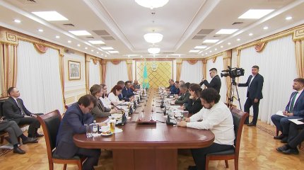 «Ұлттық мүдде» диалог алаңының кезекті отырысы өтті