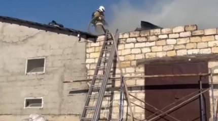 Қызылорда облысында мал қорасы өртенді