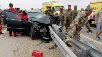 Ақтау мен Жаңаөзен ортасында жантүршігерлік жол апаты болды