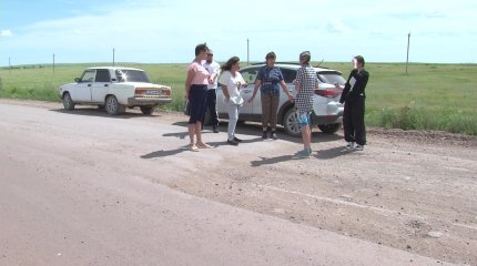 Три года жители сразу нескольких сел Аршалынского района  Акмолинской области ждут строительства дороги