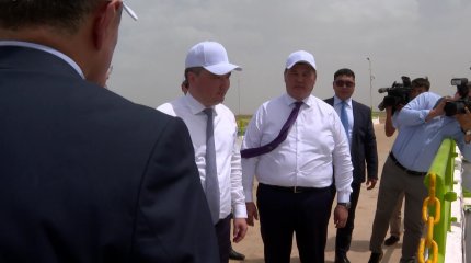 Олжас Бектенов Кіші Аралдың жағдайын тексерді