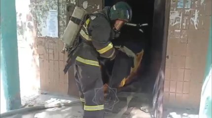 Өскеменде өрт кезінде 12 тұрғын эвакуацияланды