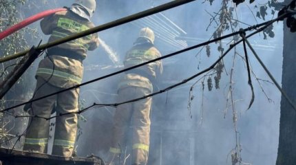 Алматыда кафелердің бірі өртеніп кетті