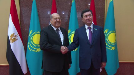 Мәжіліске Мысыр Сенатының төрағасы келді