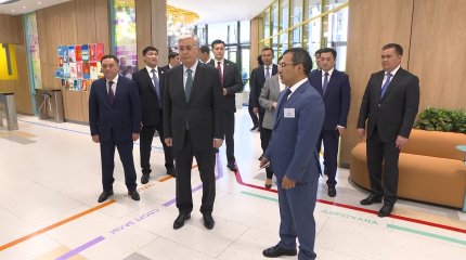 Мемлекет басшысы жаңа нысандарды аралады