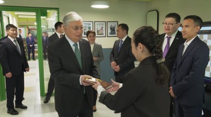 Токаев исполнил мечту столичной шахматистки