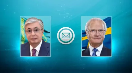 Мемлекет басшысы Швеция Короліне құттықтау жеделхатын жолдады