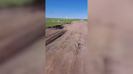 Қарағанды облысының тұрғындары  жолдың нашарлығына  шағымданды