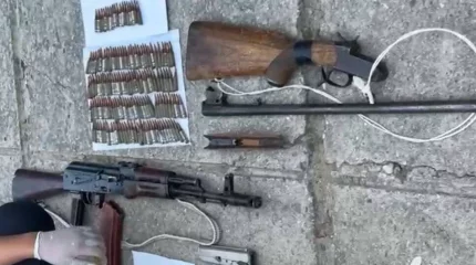 Түркістан облысында полиция заңсыз сақталған қару тәркіледі