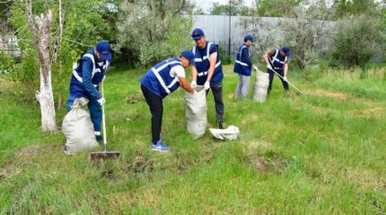 "Таза Қазақстан" акциясы: ақтөбеліктер сенбілікке шықты