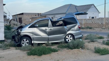 Двое школьников погибли в ДТП близ Актау