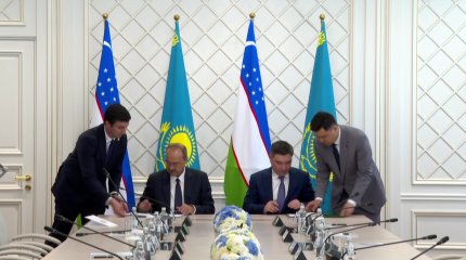 Казахстан и Узбекистан обсудили развитие торгово-экономического сотрудничества