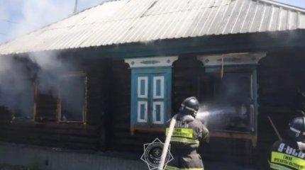 Өскеменде жеке тұрғын үйден өрт шықты