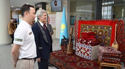 Эрик Робертс в Астане: голливудский актер принял участие в презентации Всемирных игр кочевников
