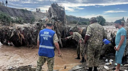 Сель в Кыргызстане: погибла женщина с тремя дочерьми