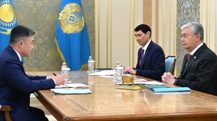 Президент Ұлттық Банк төрағасы Тимур Сүлейменовті қабылдады