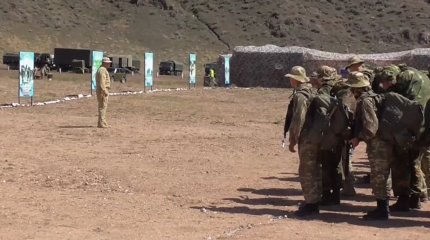 Қазақстан мен Беларусь десантшылары "Бауырластық шыңы – 2024" оқу-жаттығуы барысында барлау тапсырмаларын бірлесе пысықтады