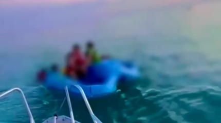 Прогулка на катамаране едва не закончилась трагедией на Каспийском море
