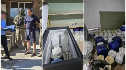 Түркістан облысында синтетикалық есірткіні жасырын зертханада өндіргендер ұсталды