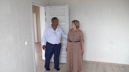 Қостанай облысында су тасқынынан зардап шеккен тұрғындар жаңа қонысқа көшті