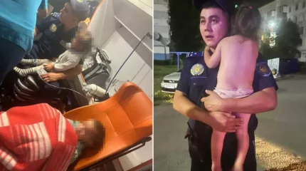 "Ата-анасы мас болған". Павлодар полицейлері балаларды түтіндеп жатқан пәтерден алып шықты