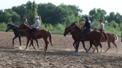 Сильнейшие спортсмены по жамбы ату готовятся к V Всемирным играм кочевников