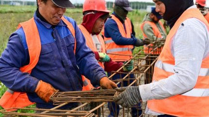 200 үйдің кілті табысталды,  700 үй салынып жатыр