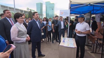 Елімізде "Жастарға жұмыс" жобасы өтіп жатыр